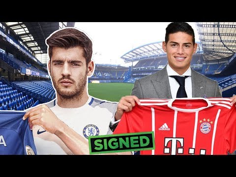 TRANSFER NEWS ! Morata | James Rodriguez | Dani Alves