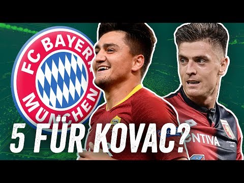 Diese 5 Spieler braucht der FC Bayern! Die Top 5 Transfers für Niko Kovac!