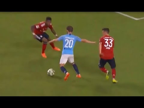 2 goles de Bernardo Silva para dar vuelta el 0-2. Bayern Munich v Manchester City 2-3. ICC.