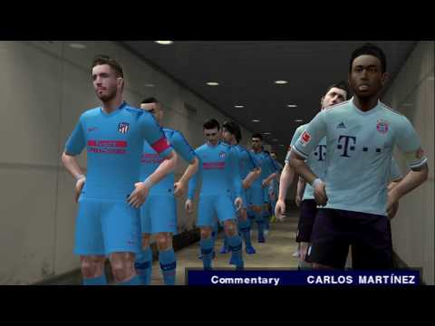 PES 2019 (PS2) Bayern München vs Atletico Madrid in New Away Kits 2018/2019 Gameplay