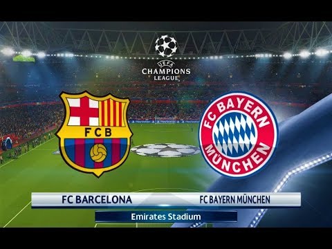 Barcelona vs Bayern Munchen | Coutinho Nice Goal | UEFA Champions League 2018 | PES 2018 Gameplay HD