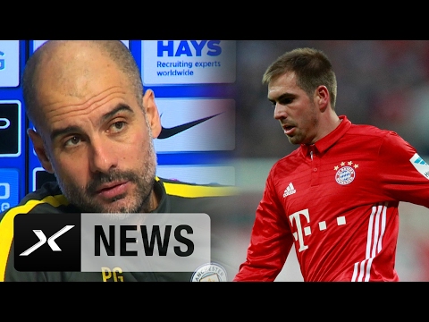 Pep Guardiola mit Liebesbekundung an Philipp Lahm | Manchester City | FC Bayern