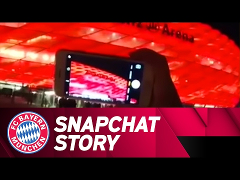FC Bayern vs. Arsenal | Snapchat Story