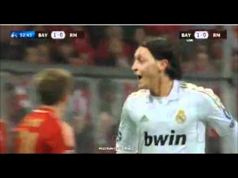 Goals Bayern Munich Real Madrid 2-1 (17-4-2012)