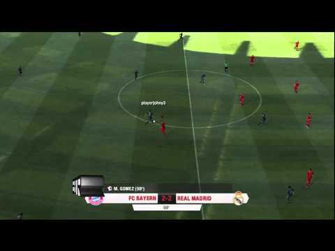 FC Bayern Munich vs Real Madrid(Fifa 13 Interactive World Cup Online Match)