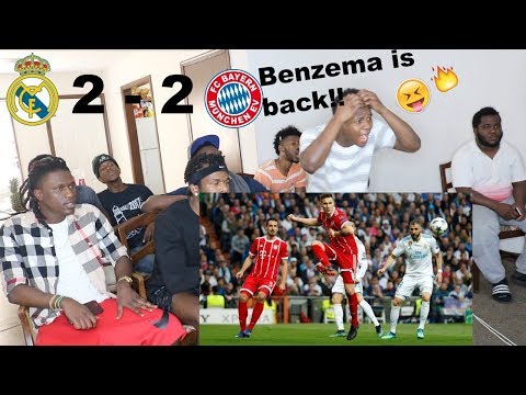 REAL MADRID VS  BAYERN MUNICH 2-2   ALL GOAL & HIGHLIGHTS REACTION! BENZEMA GOAL AGAINST BAYERN