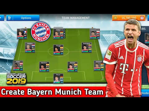 How To Create Bayern Munich Team In Dream League Soccer 2019 | Android [No Root & No Mod Apk]