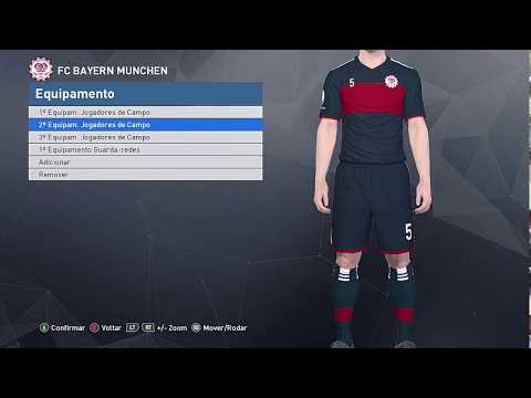 BAYERN E JUVENTUS KITS 17/18 PES 2017