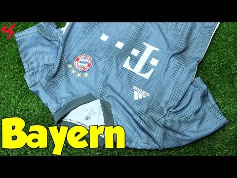 Adidas FC Bayern Munich 2018/19 Third Jersey Unboxing + Review