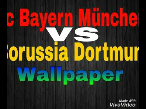 Borussia Dortmund vs FC Bayern München Wallpaper  |  Fußball Wallpaper