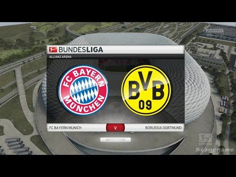 FIFA 16 Gameplay – FC Bayern Munich VS Borussia Dortmund – Bundesliga Full Game [ HD ]