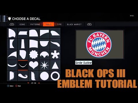 FC Bayern Munchen 2016 – (Black Ops 3 Emblem Tutorial)