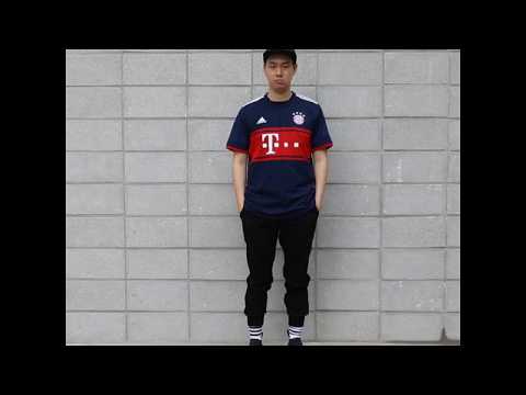 adidas│BAYERN MUNICH 17-18 AWAY JERSEY MEN STYLING