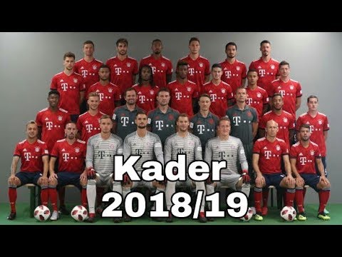 FC Bayern München Kader Saison 2018/19