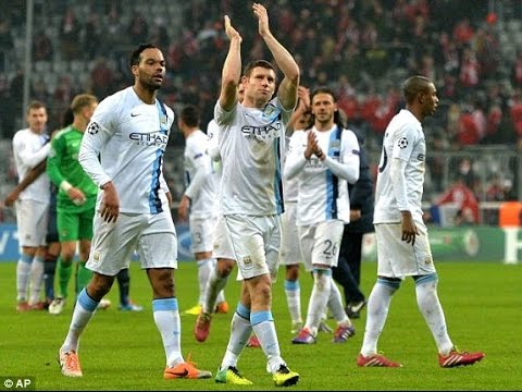 Bayern Munich vs Manchester City 2-3 Highlights UCL | 2013/14 HD | 720p | English Commentary