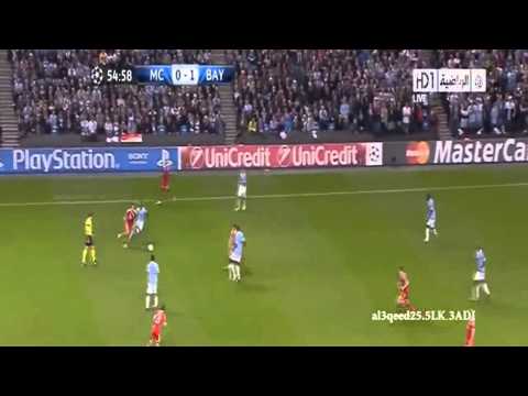 Manchester City vs Bayern Munich 1 3    All Goals & Highlights    2 10 2013 HD