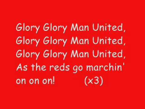 Glory Glory Man United karaoke