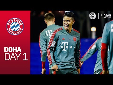 FC Bayern arrive at Training Camp | Doha – Day 1