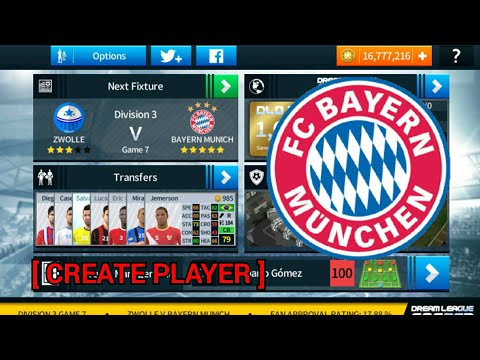 BAYERN MUNICH 2019 NEW UPDATE | ALL PLAYERS 100% | DREAM LEAGUE SOCCER 2019