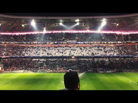 FC BAYERN – Paris Saint-Germain Champions League Gruppe B 2017/18 Stadium Atmosphere