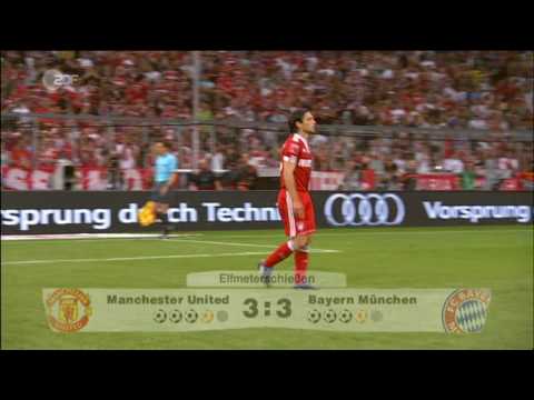 Audi-Cup Finale : Bayern München vs. Manchester United Elfmeterschiessen 30/07/09