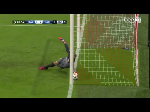 Ter Stegen best save of 2015 vs Bayern Munich – HD