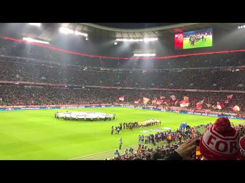 Bayern Munich – Paris SG / UEFA Champions League Hymne / LIVE / Allianz Arena / Stadium Atmosphere