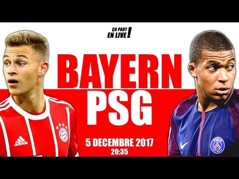 DIRECT : BAYERN – PSG (LIVE / 05-12 / 20h35 / LDC)