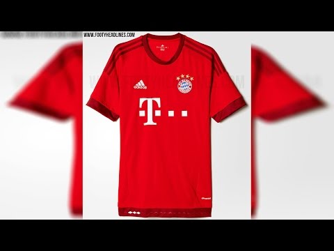 FC Bayern München 15-16 Home Kit Revealed