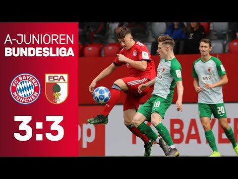 FC Bayern – FC Augsburg 3:3 | A-Junioren-Bundesliga 2018/19 | ReLive