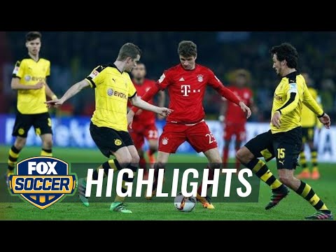 Borussia Dortmund vs. Bayern Munich | 2015–16 Bundesliga Highlights