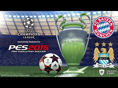 PES 2015 UEFA Champions League FC Bayern Munchen vs Manchester City F.C. Group stage 3