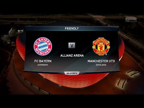 FIFA 16 | Bayern Munich vs Manchester United – Full Gameplay (PS4/Xbox One)