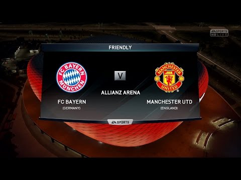 FIFA 16 | Bayern Munich vs Manchester United – Full Gameplay (PS4/Xbox One)