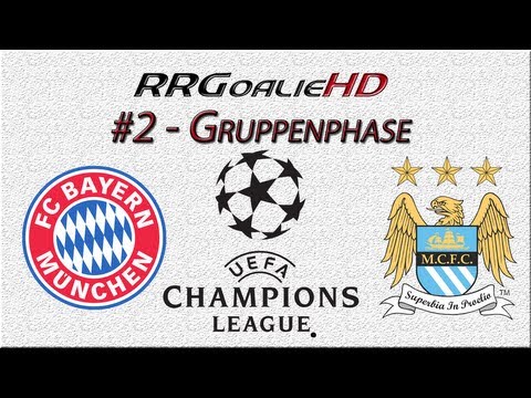 PES 2014 Champions League #2 | Gruppenphase | FC Bayern München vs Manchester City | RRGoalieHD