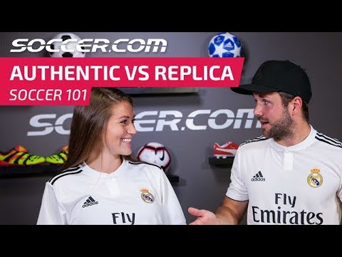 18/19 Authentic vs. Replica Soccer Jerseys From Top Clubs