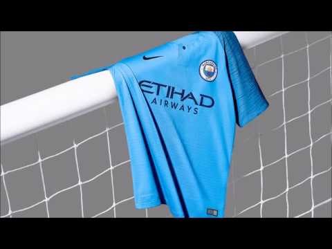 MAN CITY'S NEW 18/19 HOME KIT