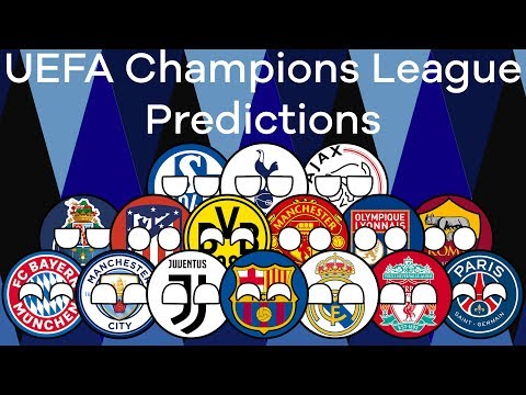 UEFA Champions League 2018/19 Predictions | Round 16 | Marble Race