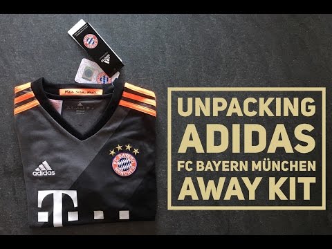 Adidas FC Bayern München Jersey Away Kit | UNPACKING | Season Bundesliga 2016/2017 | HD