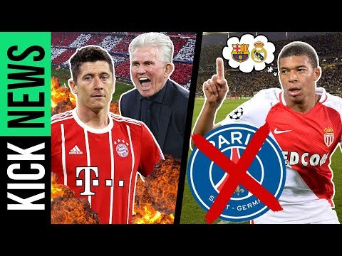 Rasiert Bayern Lewandowski? Mbappé wollte nicht zu PSG! | KickNews