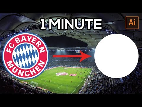 FC BAYERN MUNICH LOGO IN 1 MINUTE