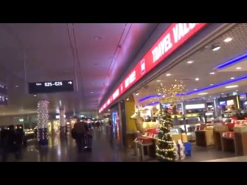 Aruna & Hari Sharma Duty free Christmas shopping at Munich Airport Terminal 2, Dec 06, 2015