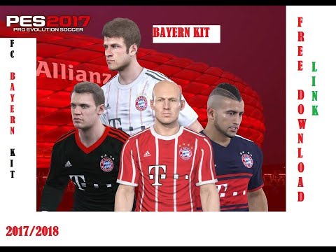 PES 2017 FC Bayern Kit 2017/2018