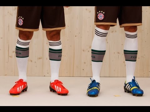 adidas – Auswärtstrikot (away jersey) 2013/14: FC Bayern zieht die Lederhosen an