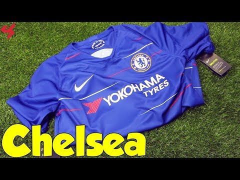 Nike Chelsea 2018/19 Home Jersey Unboxing + Review