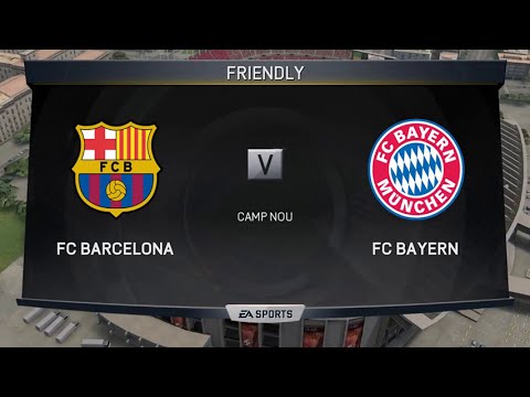 FIFA 15 PC 60fps Gameplay 1080p – FC Barcelona vs FC Bayern Munich (Full Game)
