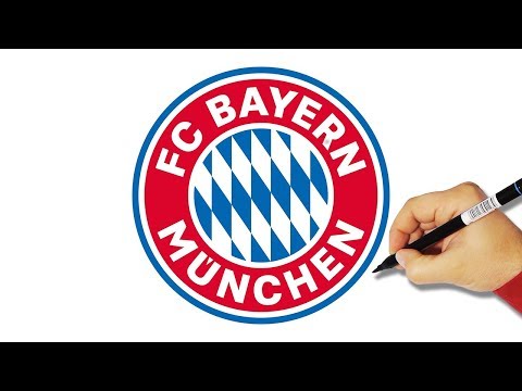 How to Draw the FC Bayern Munich Logo – HowToForKids