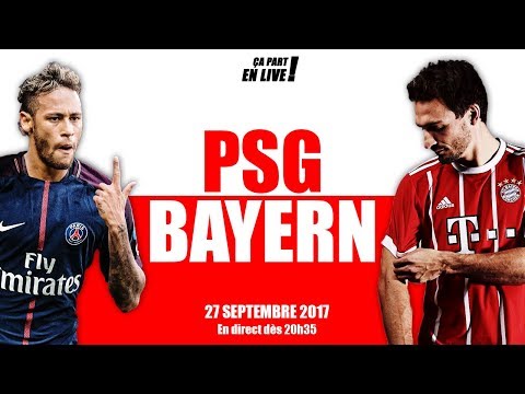 DIRECT : PSG – BAYERN MUNICH (LIVE / 27-09 / 20h35 / LDC)