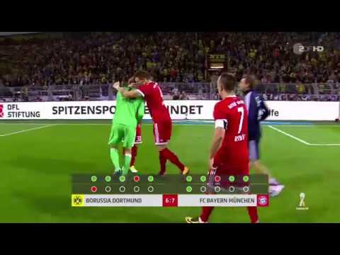 FC Bayern München vs. Borussia Dortmund || Elfmeterschiessen Supercup Finale 05.08.2017 [FULL HD]