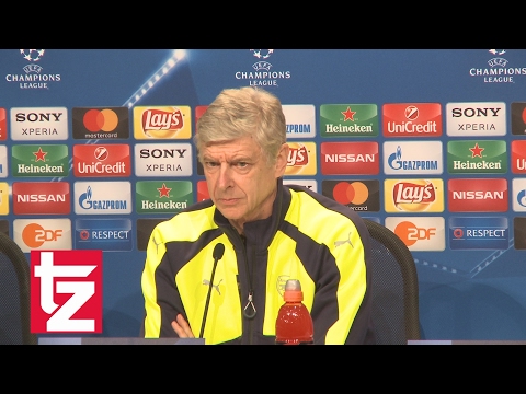 Arsenal-Trainer Arsène Wenger vor dem Spiel gegen den FC Bayern